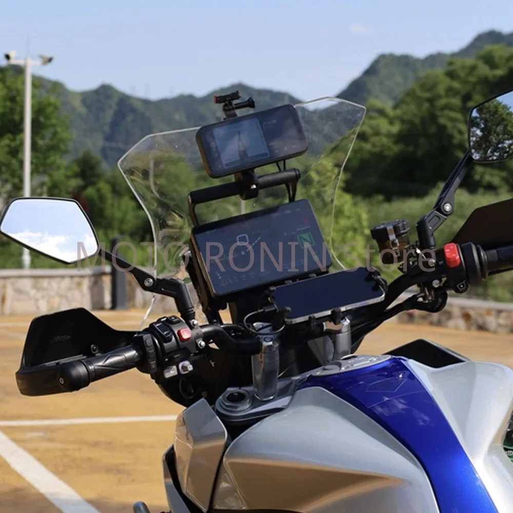 New For ZONTES 703T T703 703 T Motorcycle Navigation Bracket Phone Stand Holder GPS Holder Car Bracket Mounting Bracket