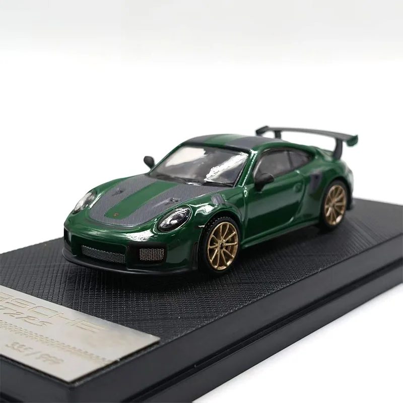 

Diecast Original 1:64 Scale 911 GT2RS Simulation Alloy Car Model Static Display Collectible Gift Toy Decoration Souvenir