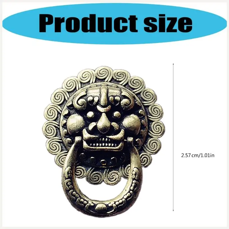 Retro Brass Clasp -hardware voor lederen producten Kostuumdecoraties