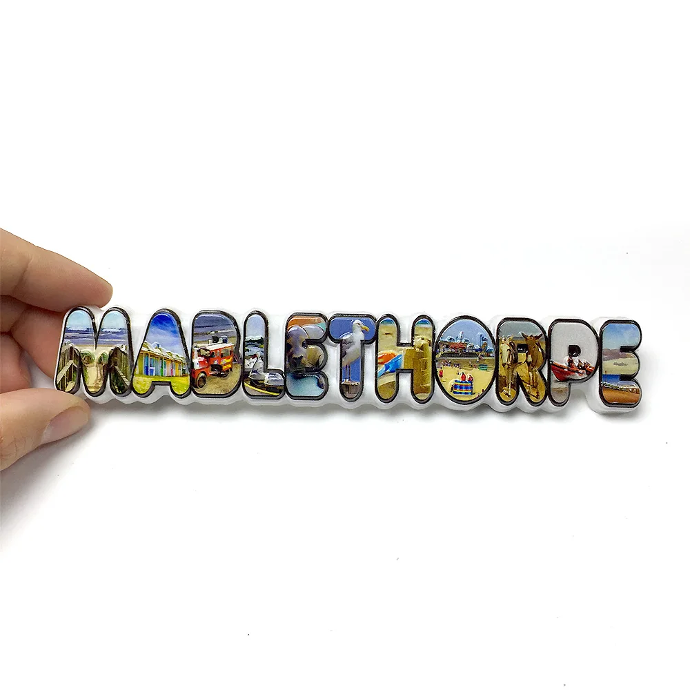 

‌MABLETHORPE Scenic Resin Fridge Magnet Decorative MagneticSticker Souvenir‌