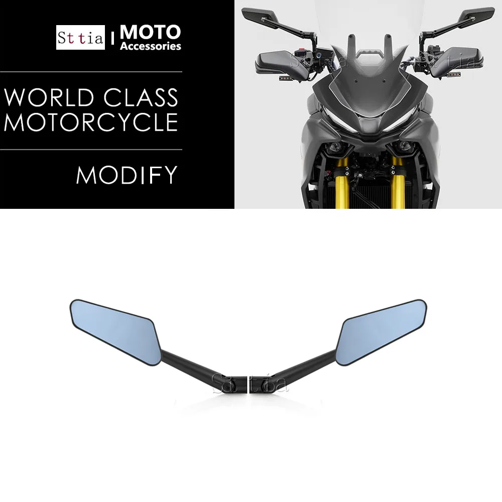

New 2026 Motorcycle Aluminum Rearview Mirror Fit For YAMAHA TRACER 7 TRACER 7 GT 2025 Tracer7 GT Wind Wing Rear View Mirrors
