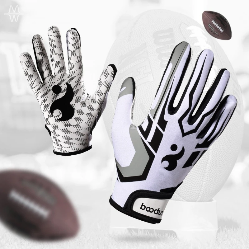 Youth Protective Non Slip Batting Gloves 1 Pair Multi Sport For Baseball Outdoor Training Gear view 4
