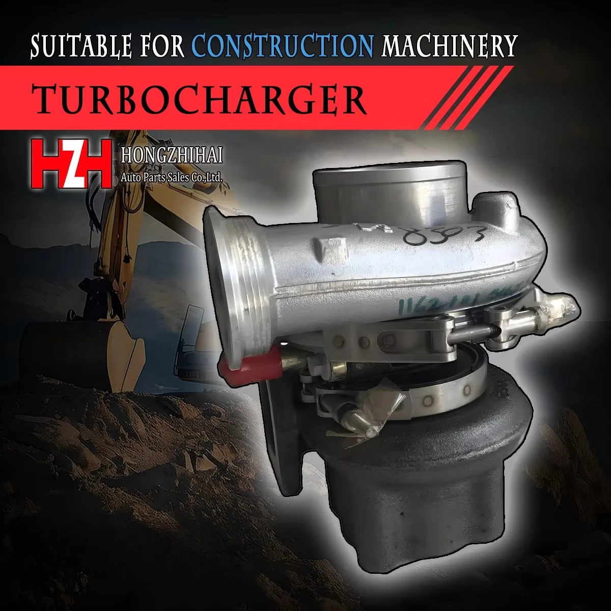 

Turbocharger Assembly TCD2012 2V Diesel Engine | Ball Bearing Type | OEM 04298303 | Heavy-Duty Construction Machinery