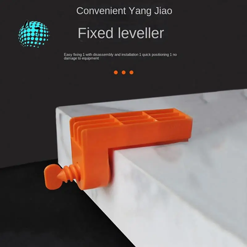 

A07F-40Pcs Male Angle Tile Leveling System Clips Spacers For Floor Wall Fixing Laying Construction Tools Building