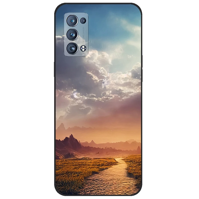 ل ممن لهم رينو 6 برو CPH2247 الحالات الهاتف لطيف كابا ل ممن لهم رينو 6 برو 5G حالة Snapdragon للصدمات لينة سيليكون بولي TPU الغطاء الخلفي #3