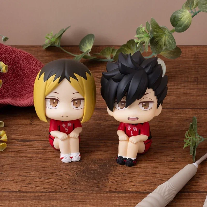 LookUp Haikyuu!!!Kenma Kozume Anime rysunek Tetsuro Kuroo jednolita figurka wersja Q statua Model kolekcjonerski lalki prezent