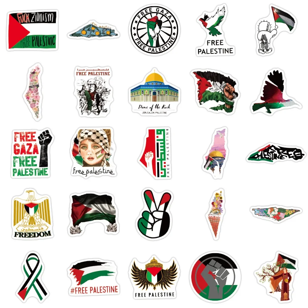 50pcs Cartoon Free Country Stickers for Car Laptop Phone Stationery Decal Waterproof Cool Sticker DIY Toys Decor Gifts