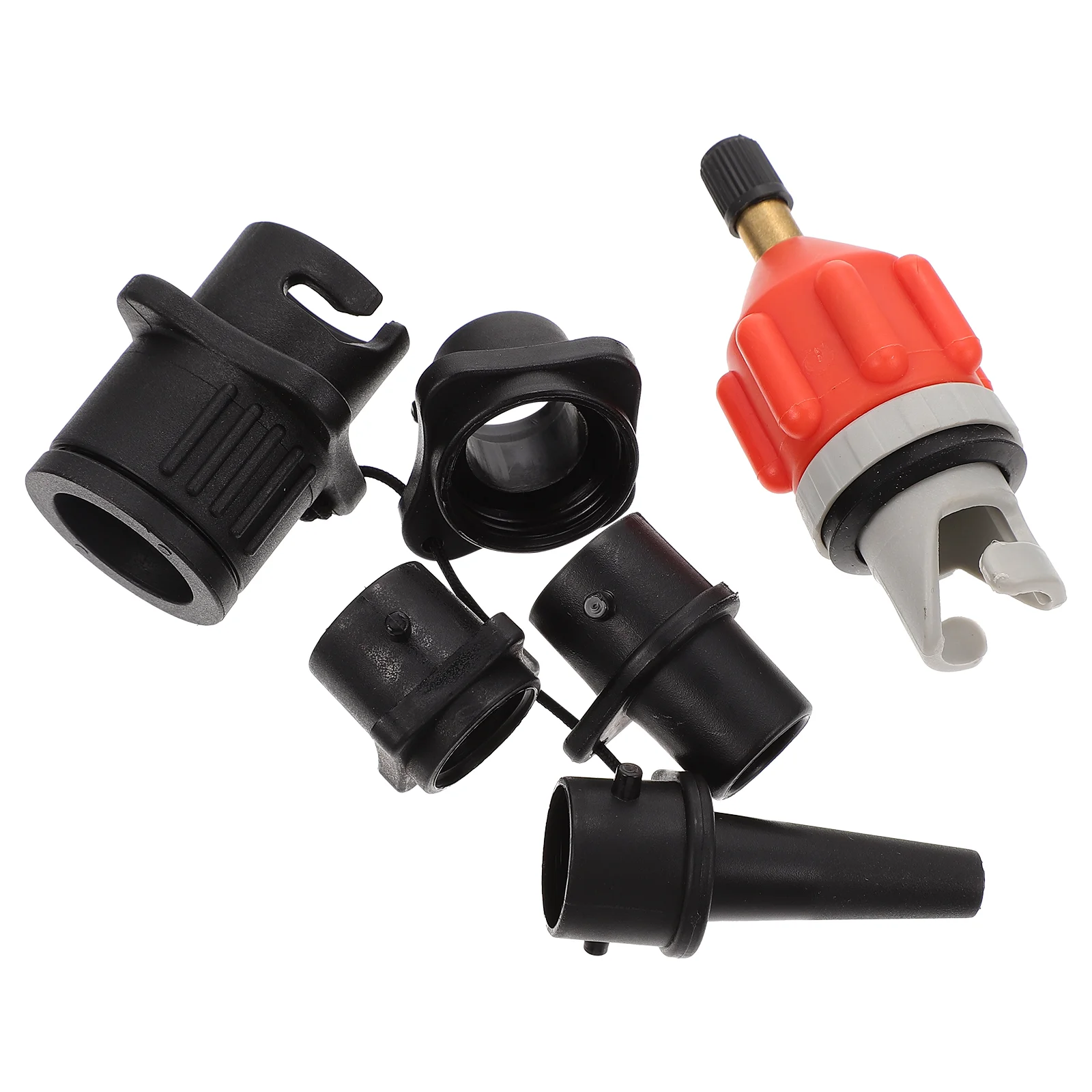 Air Valve Adapter Electric Pump Head Connector SUP Adaptors Paddle Board Boat Supplies Hard Plastic Hose