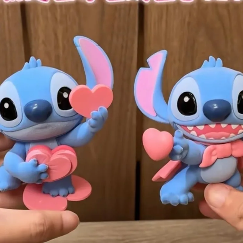 Kawaii غرزة صندوق أعمى أنيمي طالب الاتجاه سطح المكتب زخرفة الدافئة الوردي سلسلة ألعاب أطفال المرآب عدة هدية عيد ميلاد جديد