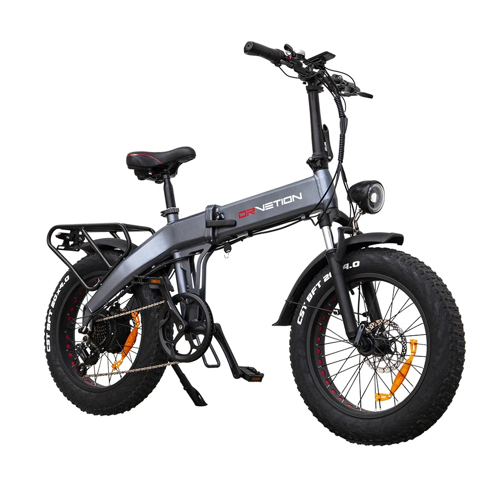 Electric Bike BT20 750W Motor 48V10Ah Samsung Battery Adjustable Speed Electric Bicycle 20*4.0 Inch CST Fat Tire Folding E Bike