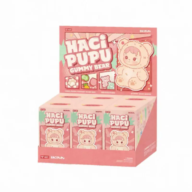 

In Stock Original Pop Mart Hacipupu Blind Box Hacipupu Gummy Bear Mystery Box Genuine Popmart Hacipupu Anime Figures Keyring