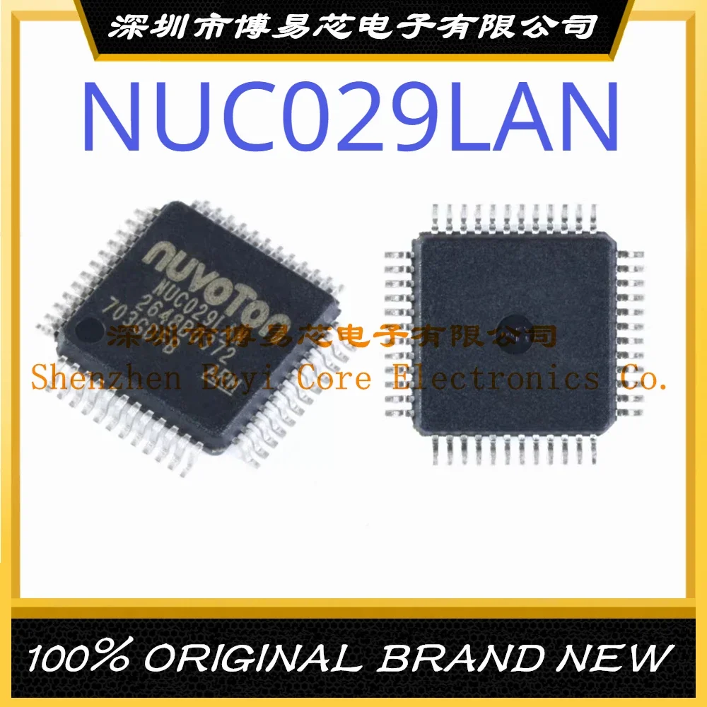 NUC029LAN Package LQFP-48 New Original Genuine