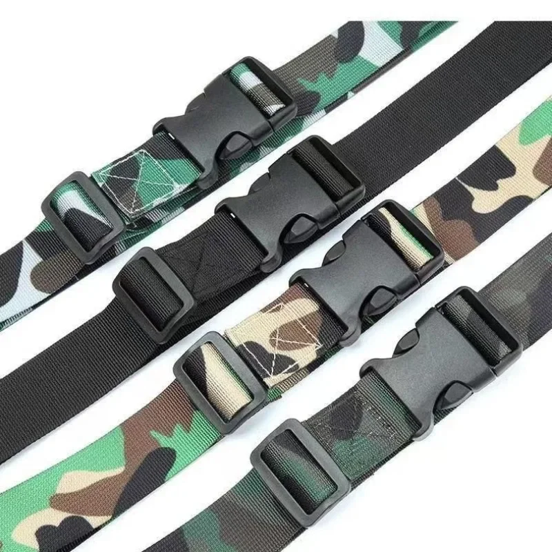 Canvas Camouflage Belt for Hunting Military Tactical Combat Students Military Training Outdoor Multifunctional Universal Belt