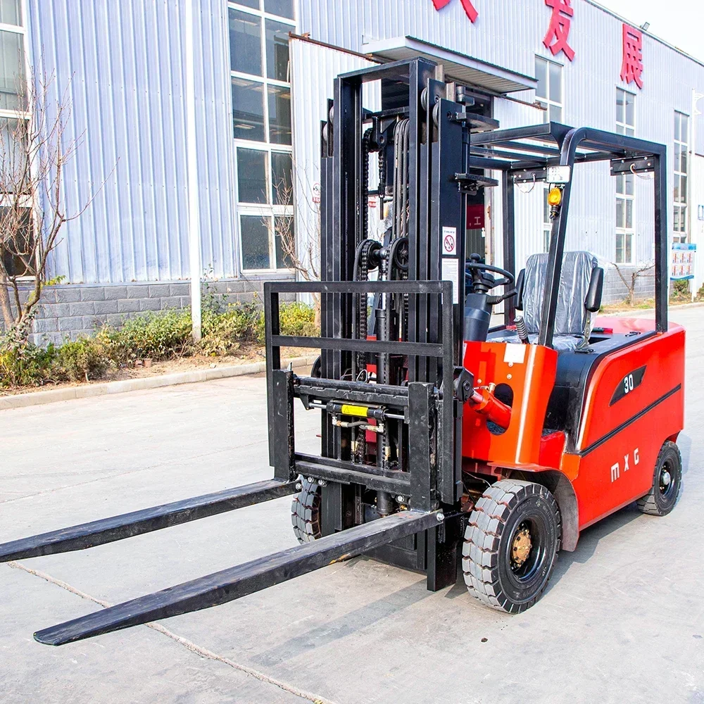 YG Electric Forklift 2 Ton 2.5 Ton 3 Ton Wheel Small All Terrain Electric Forklift