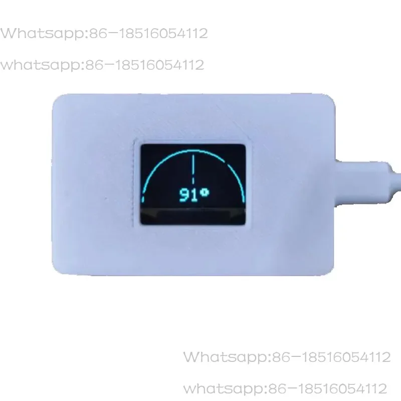 DC 5V Type-C Power Interface Simple Servo Tester Angle Gauge Science Toy with 3D Printed Shell and Display Screen