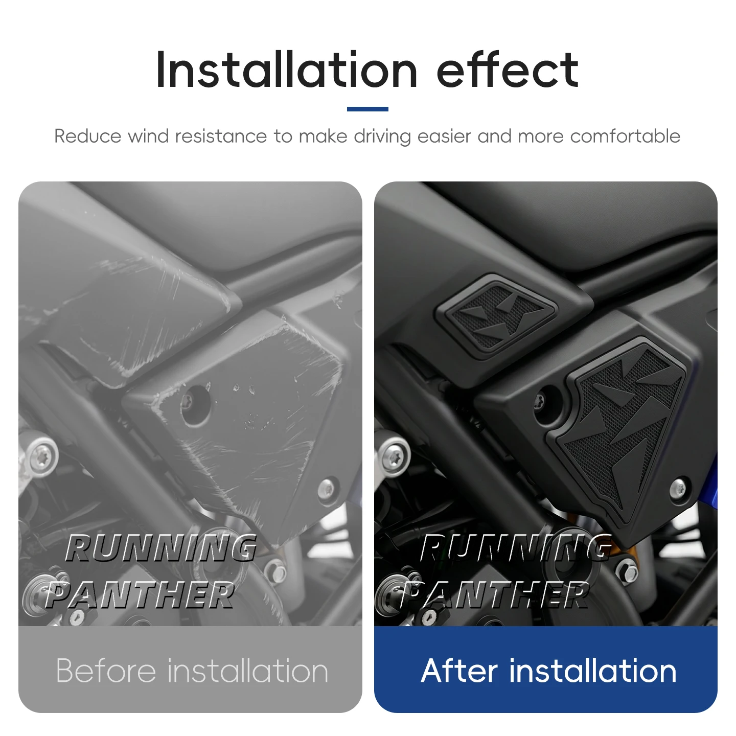 NEW Side Fuel Tank Pads Protector Stickers Decal Gas Knee Grip Traction Pad Side Sticker FOR TENERE 700 WORLD RAID 2022-