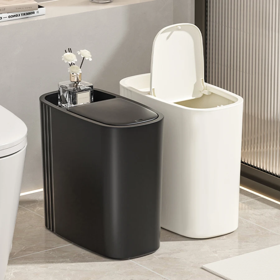 

Мусорный бак прессового типа с размещением предметов. Разблокировка. Удобное хранилище. Отличный дом. Необходимость.