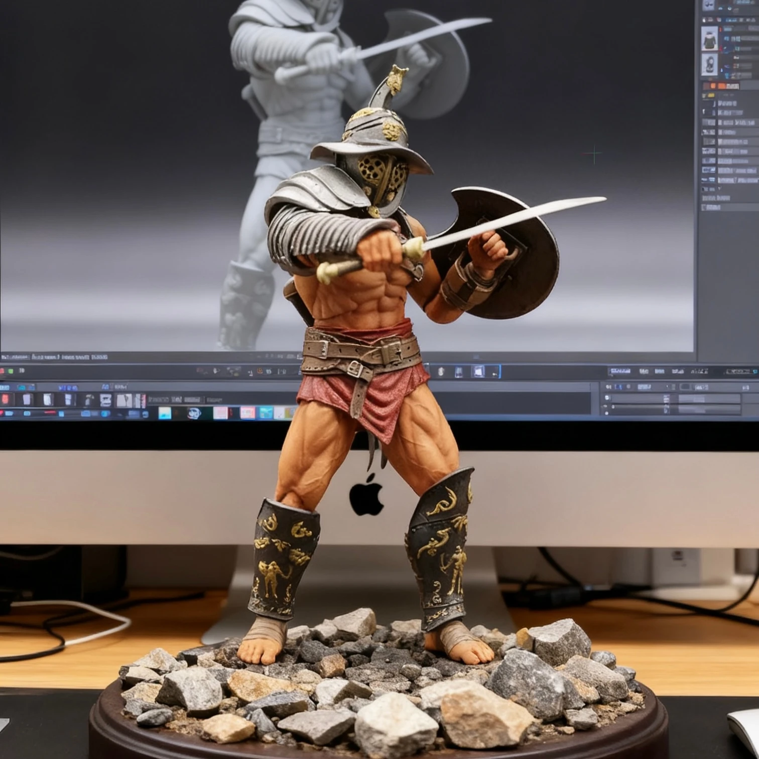 Xesray Gladiator Glory Battle Action Figure 6 Waves Modocs Animation Model Toy Collection Battle Ornament Gift In Stock