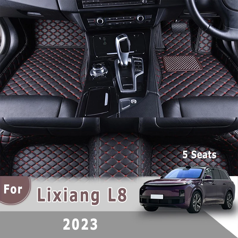 

RHD Carpets For Li Lixiang L8 2023 (5 Seats) Car Floor Mats Auto Accessories Interior Foot Pads Covers Vehicles Rugs Waterproof