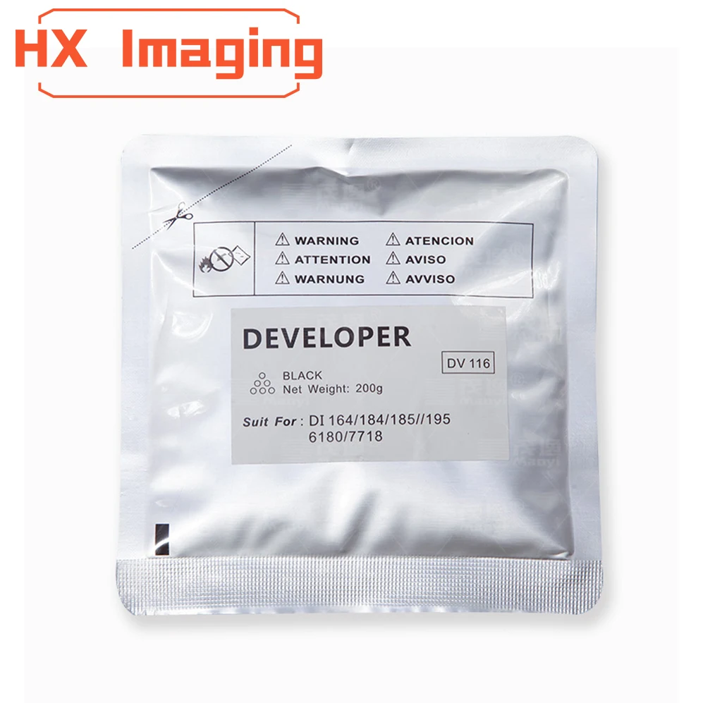 DV116 Developer Powder For Konica Minolta Bizhub 184 185 191 195 164 215 235 DV-116 A1UC500 A1UC550 170g/bag