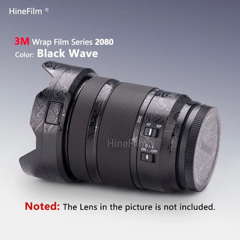 ملصق عدسة Hinefilm لفيلم باناسونيك ، لوميكس ، 28-صوف ، فيلم غلاف ملفوف ،