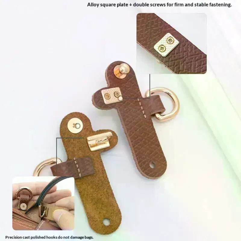 Replacement Leather Punch-free Shoulder Strap Transformation Buckle Conversion Hang Buckle For Handbag Crossbody Bag