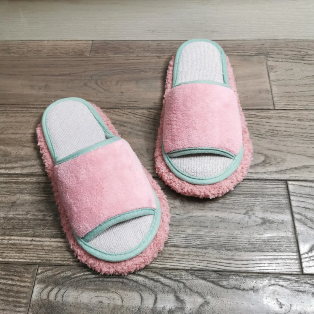 Microfibre Mop Slipper House Floor Foot Shoes Lazy Polishing Cleaning Dust Tool Detachable Mopping Shoes Household Tools New