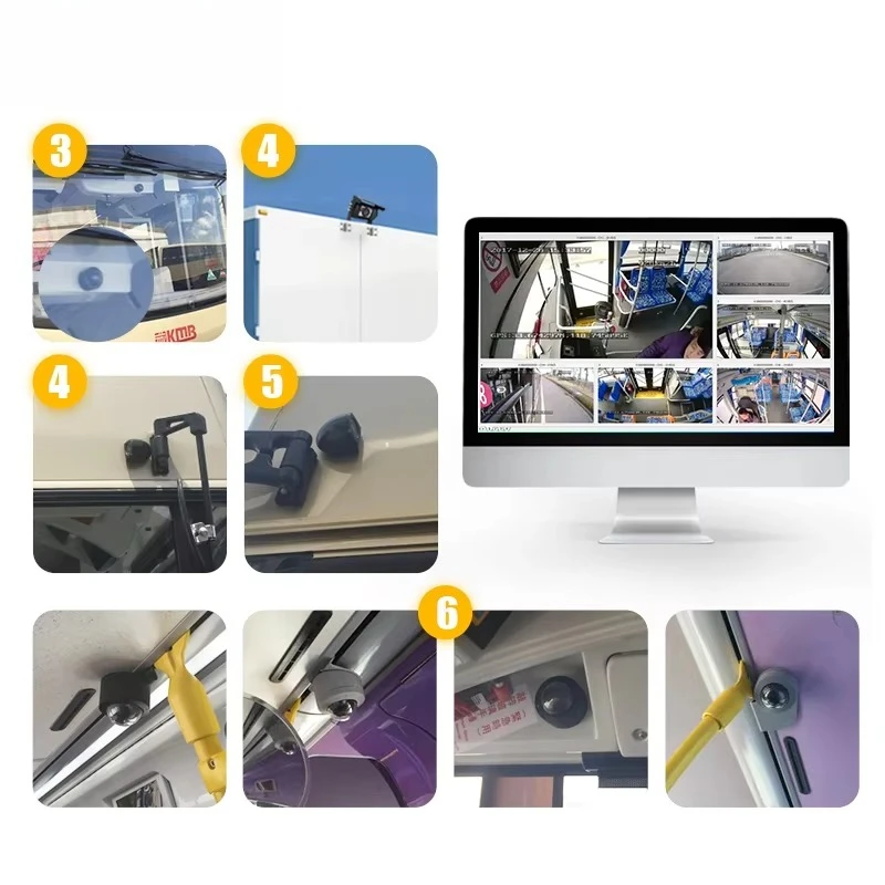 4G LTE Vehicle Car Real Time Tracking Truck Bus Fleet Management MDVR System