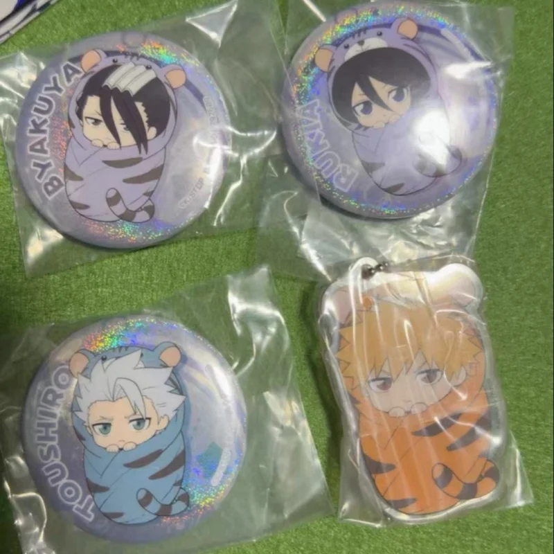 Hot Bleach ‌Sleep Swaddle Baby Gacha Gashapon Ichigo Kurosaki Byakuya Kuchiki Keychain Toys Collectible Figurine Ornament Gift view 4