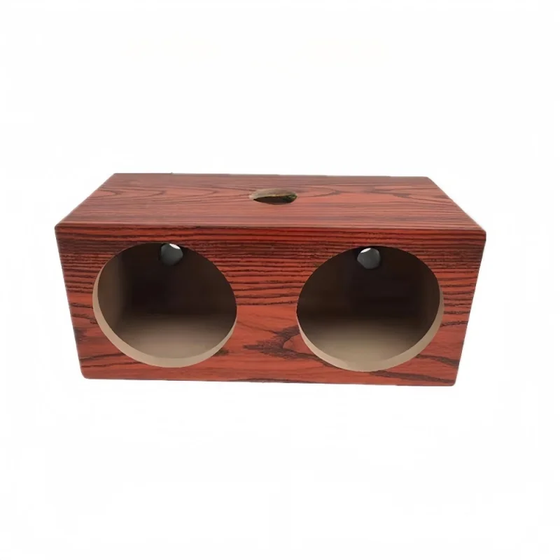 6.5-inch Dual Subwoofer Empty Box High Pitched Hole Passive Speaker Wooden Drawer DIY  Speaker Subwoofer Housing Opening 14.5cm