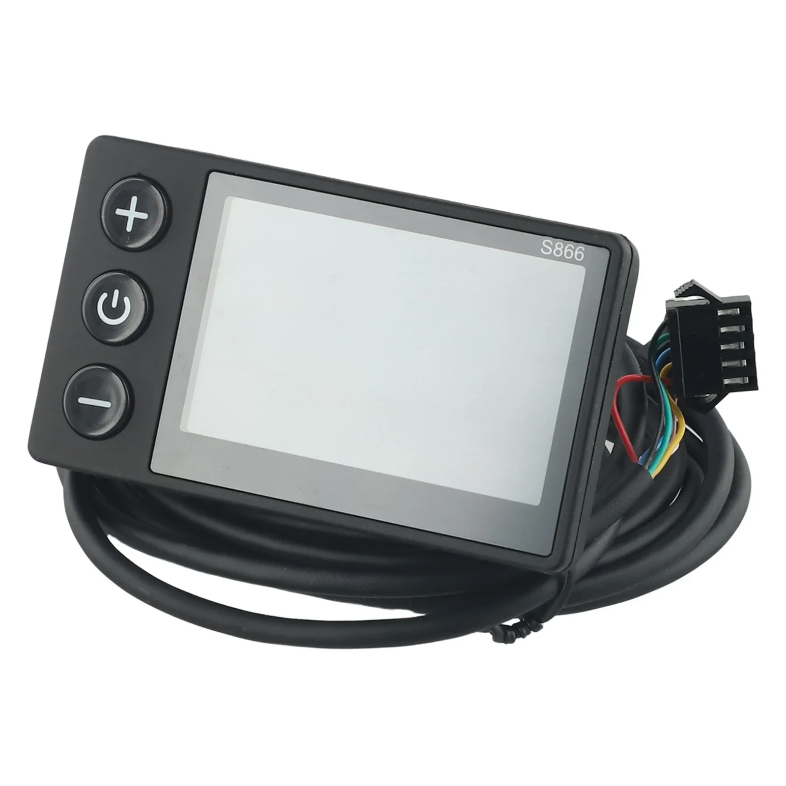 Bicicletta elettrica S866 misuratore dello schermo LCD Display cablaggio resistente alla temperatura di pregevole fattura installazione conveniente