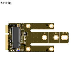 Mini PCIe to NGFF M.2 Key B Converter Wireless Wifi Ethernet Extend Card Network Adapter Bluetooth-compatible Module M2 to mPCIE