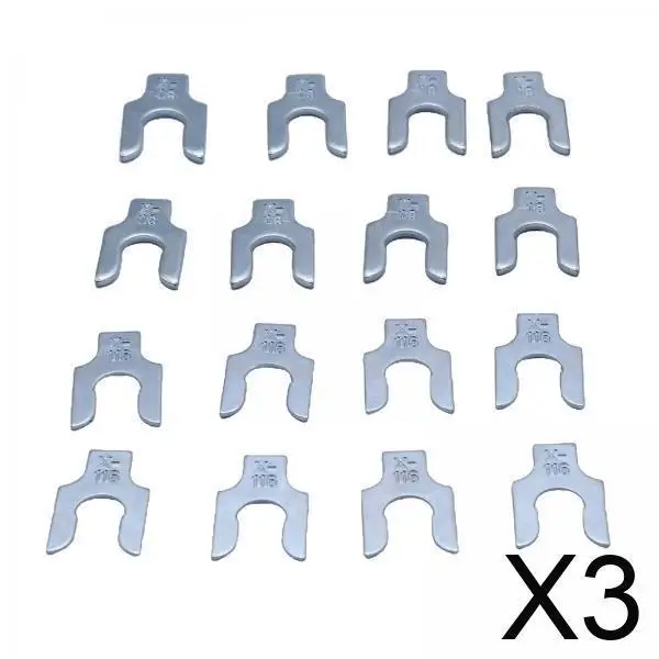 

Silver Metal Alignment Shim Kit Easy Install Upper Control Arm Suspension Replacement for Classic Car Models