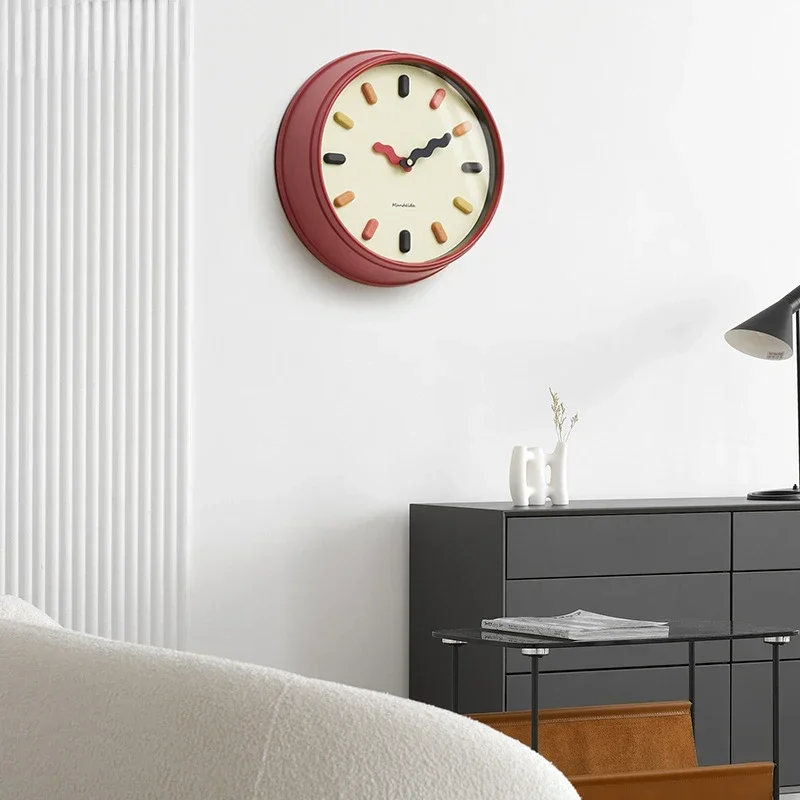 Free Punching, Luxury Watch, Wall Clock, Living Room, Home Fashion, 2021 New Creative Wall Decoration Wall Clock Modern Design