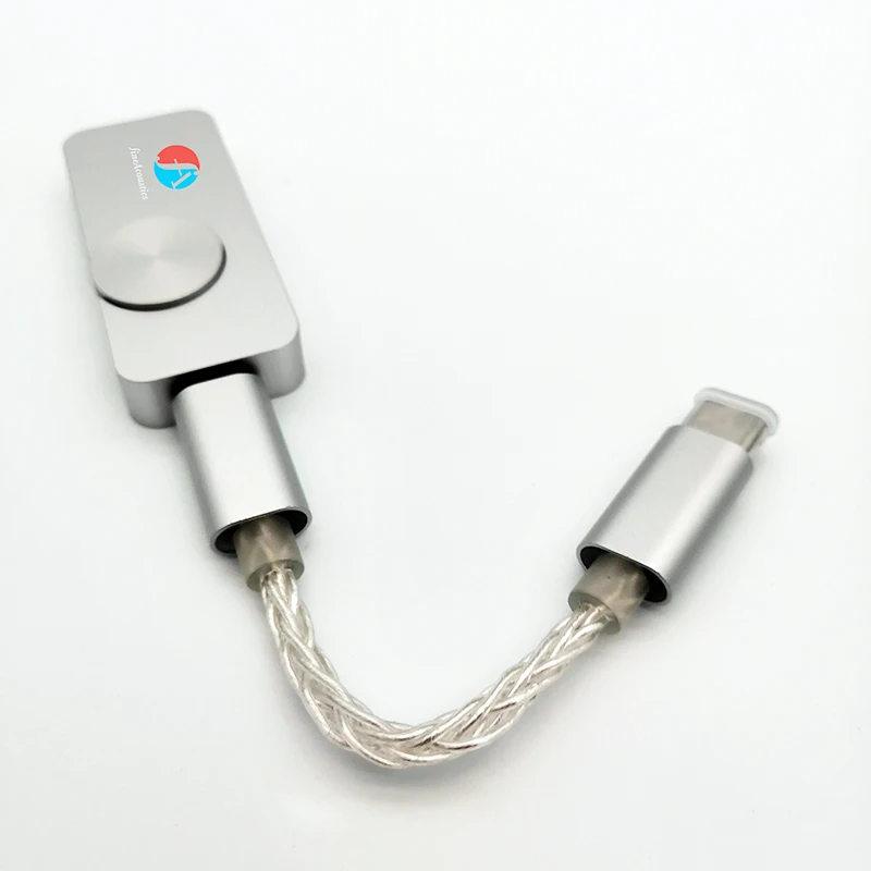 Portable USB DAC Cable Headphone Amplifier CS43131 PCM384khz DSD256 Type C to 2.5/3.5mm Compatible Ios Android