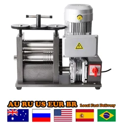 Electric Jewelry Rolling Mill Tabletting  Press Machine - Metalworking Tool for Gold and Silver Molding for Jewelry Crafting