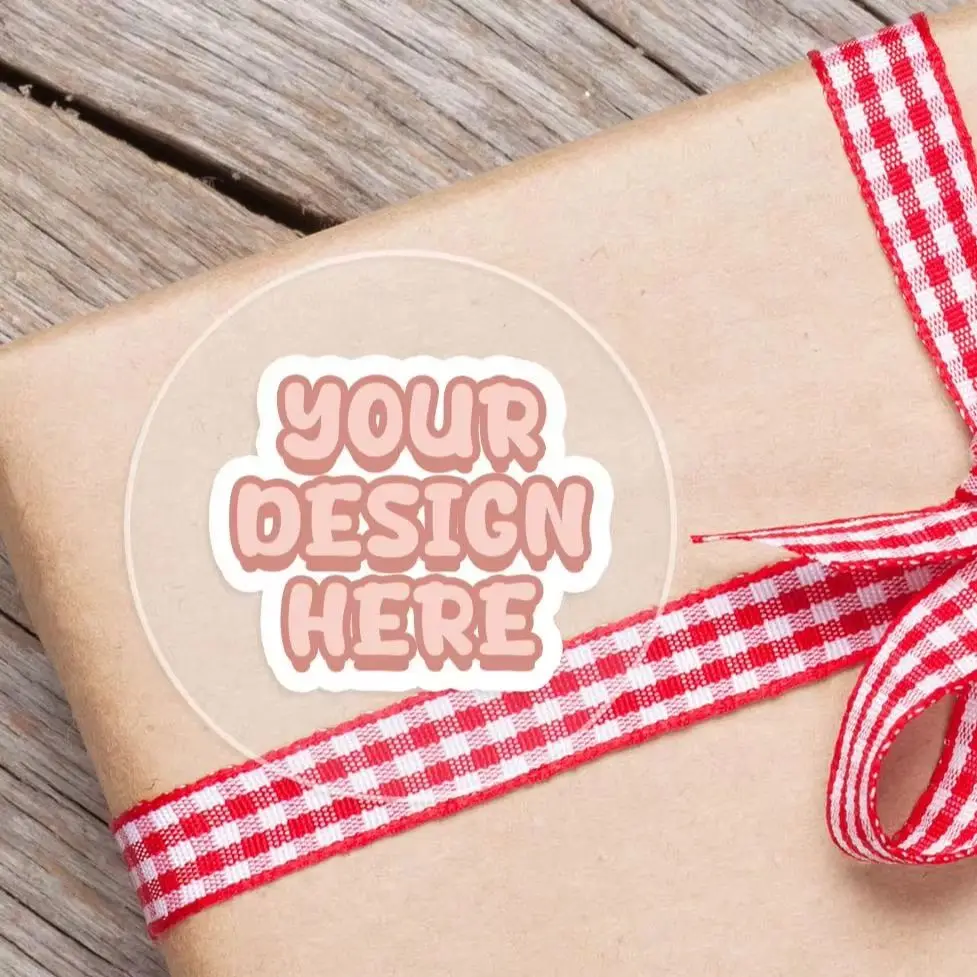 1‑120Pcs Round Custom Personalized Text Image Stickers,Scrapbook Layout Decor,Memory Journal,Album Ornaments&Handcraft Labels