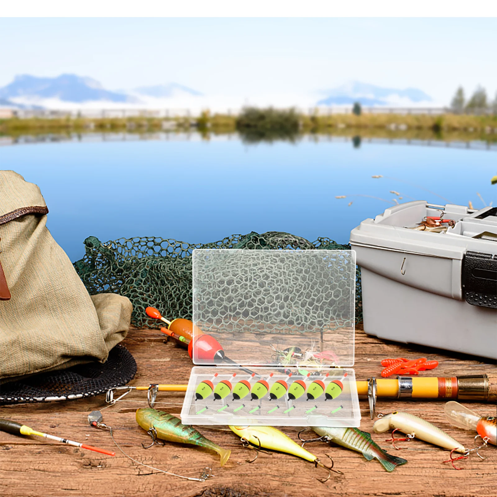 

3Pcs Small Organizer Box Transparent Tool Storage Portable Tool Organizer for Screws Nuts Crafts Hardware Parts Storage