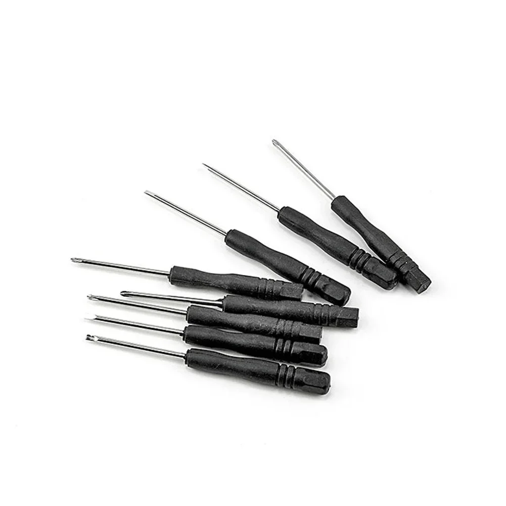 Repair Tool Screwdrivers 10Pcs 2mm 82mm / 3.22Inch Cross Screwdrivers Hand Tools Slotted Screwdriver Practical