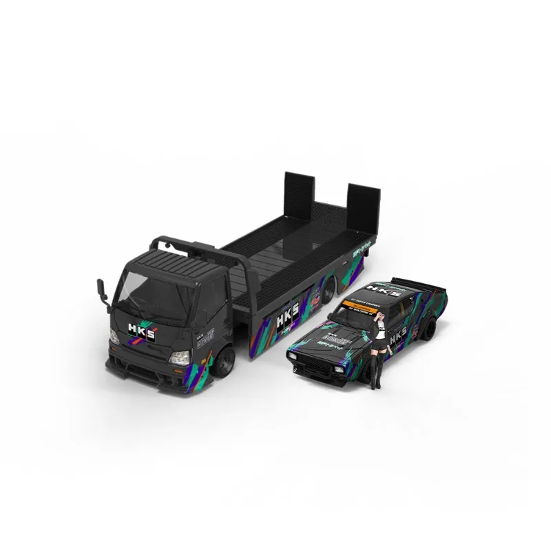 

Painting series simulation alloy car model