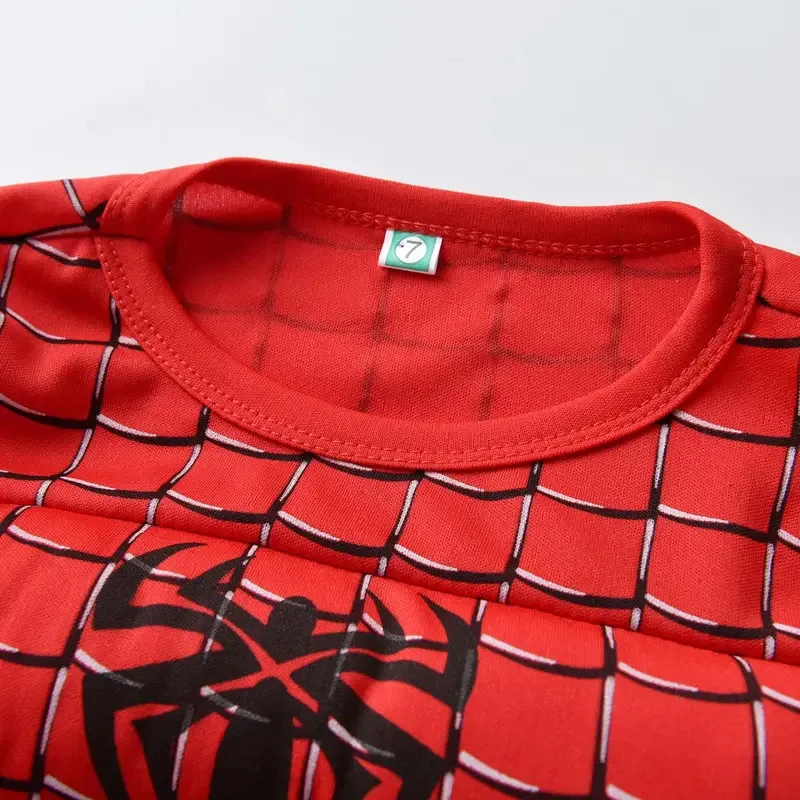 spiderman Halloween cosplay costumes long-sleeved Kid muscle suit spider man suit