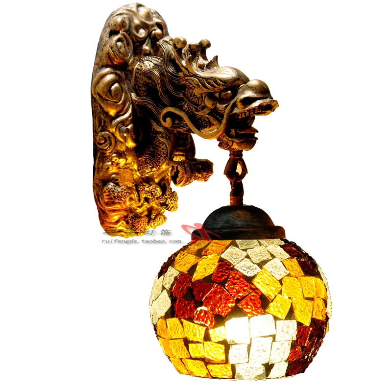 

Study Office Chinese Entrance Aisle Bar Light Living Room Background Wall