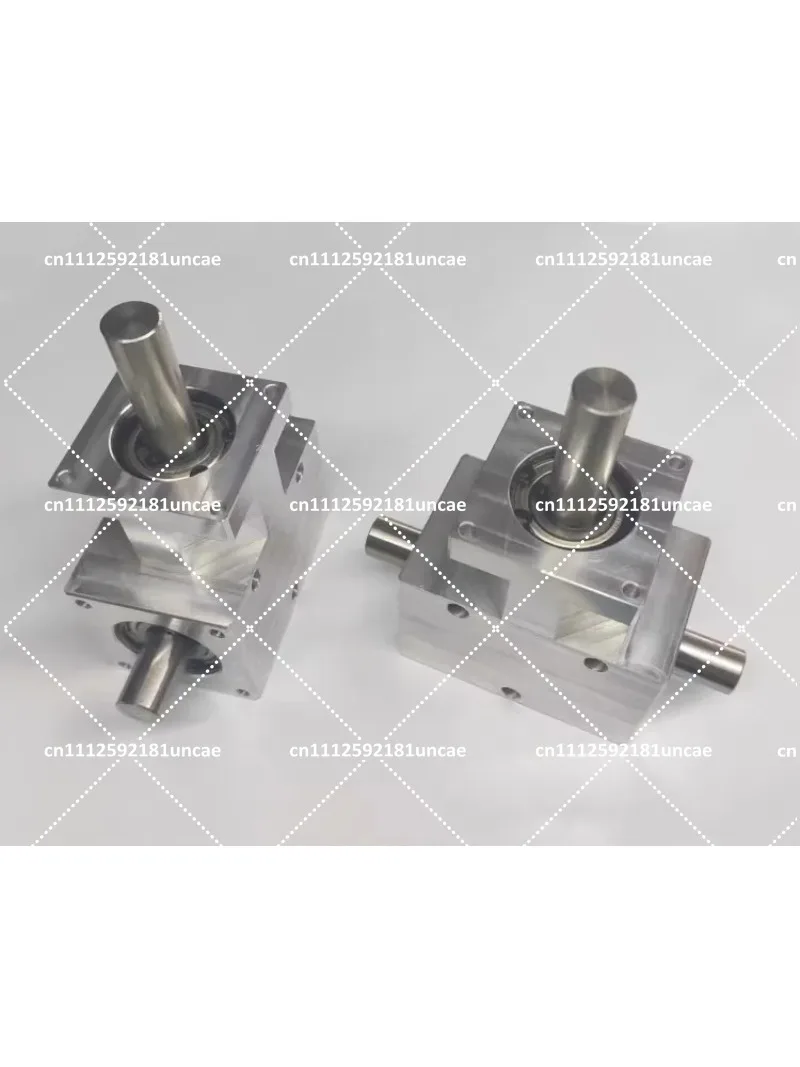 1:1 Helical Bevel Gear Shaft 12mm Double Output 90 Degree Gearbox Differential