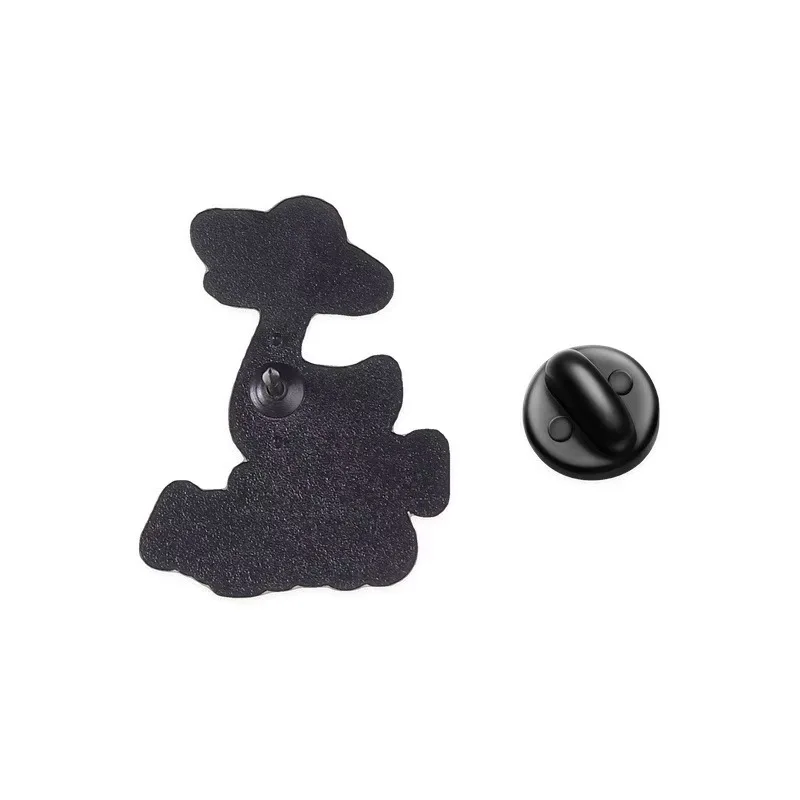 Fashionable Mexican White Goose Brooch ME GOOSETA Homophonic Stalk Fun Cartoon Animal Badge Clothing Bag Decoration Pin