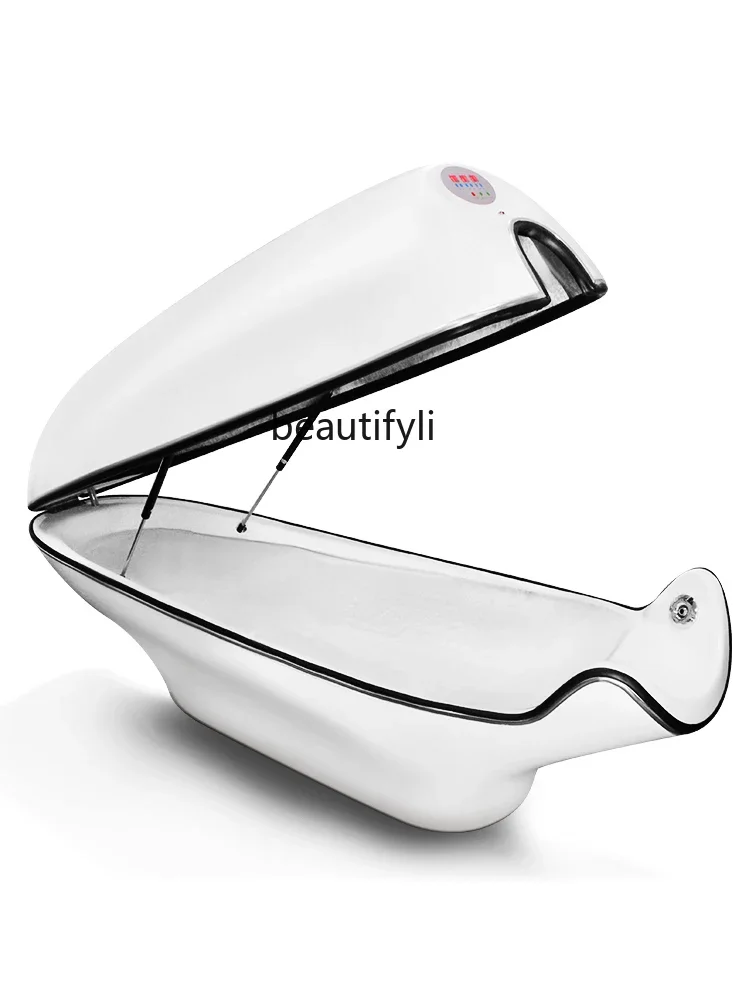 

xz1Sweat Steaming Household Dry Steaming Full Moon Sweating Body Detoxification Far Infrared Beauty Salon