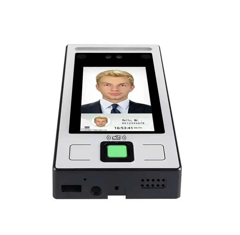4.3in Face Biometric Time Attendance Device Face Recognition System Biometric Access Control Device For Office Buildings