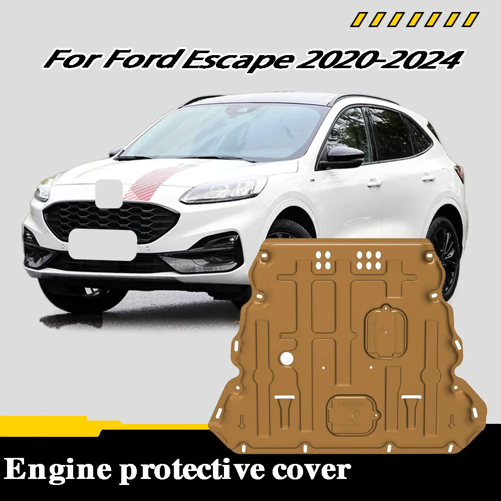 

For Ford Escape 2020-2024 2.0T Vehicle Specific Splash Resistant High Quality Engine Protection Cover Lower Mudguard