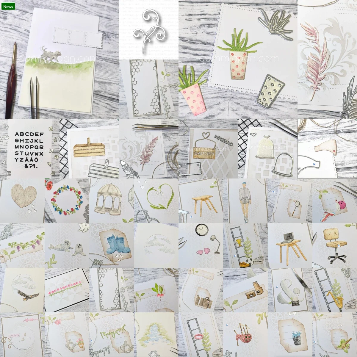 Máquina de escribir para maleta, troqueles de corte de Metal para manualidades en relieve, plantilla para hacer tarjetas de felicitación de papel, bricolaje, hecho a mano, 2025