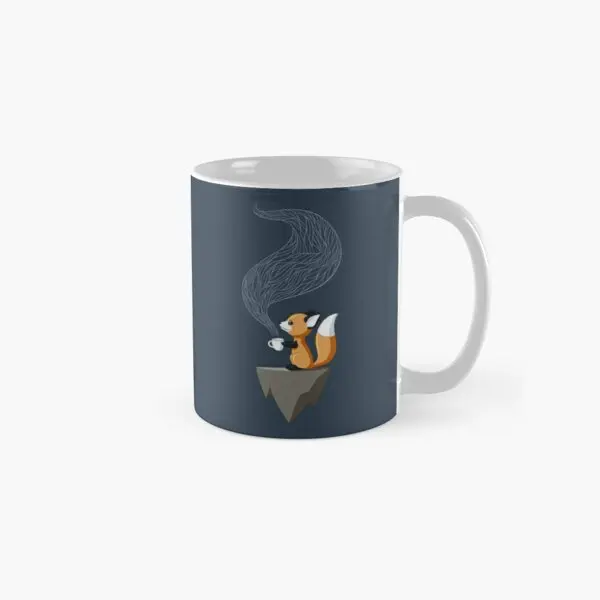 

Классическая чашка Fox Tea, фотография, чашка для чая, простой Печатный женский подарок, круглая дизайнерская посуда для напитков