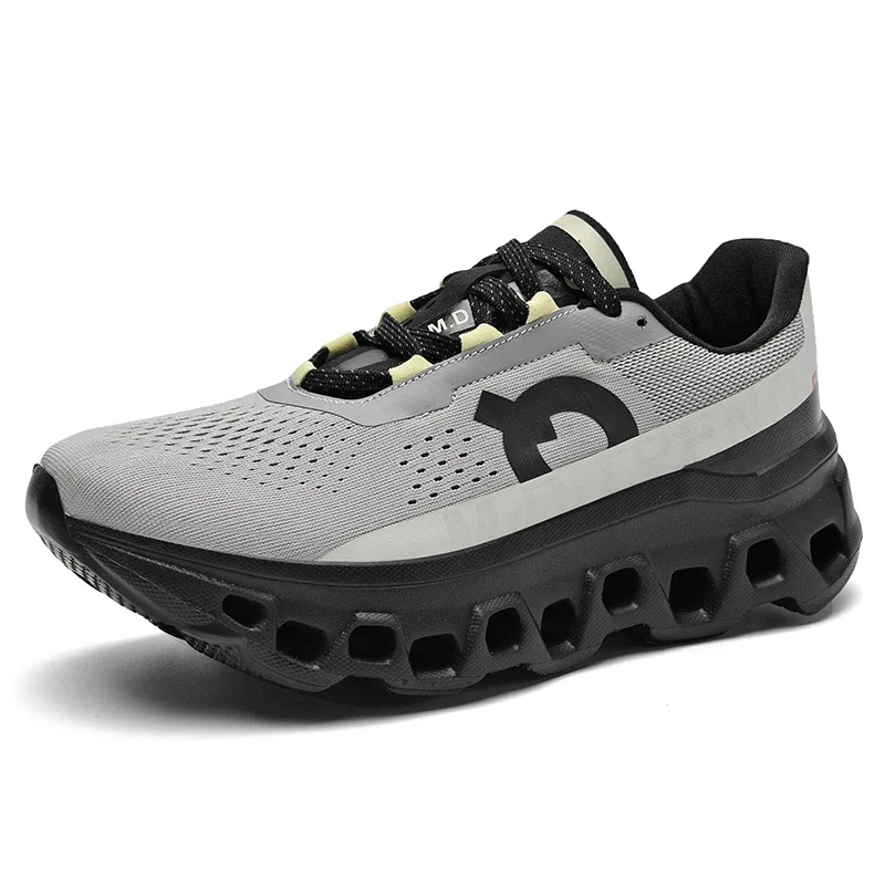 Running Shoes for Men, Casual Sneakers, Cushioning, Basic Walking Shoes, Gym Trend, Outdoor, Sports, Summer, New, 2024